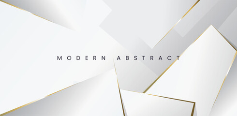 Wall Mural - luxury abstract geometric background, creating a luxurious and modern design