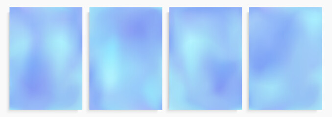 Wall Mural - retro 00s backdrops with the vivid colorful blended background. vector covers, illustrations, y2k ae