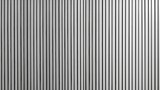 Vertical metal slats form a uniform, minimalist pattern with a modern, industrial feel.