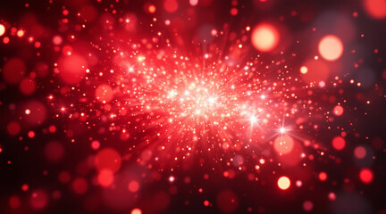 Wall Mural - christmas lights background
