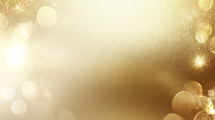 Wall Mural - elegant golden dream backdrop with shimmering abstract glitter for luxurious and opulent designs