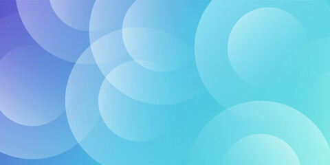 Wall Mural - soft blue aqua bubble background. minimalist banner background