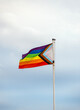 © BeeBatch - Pride Flag blowing in the wind