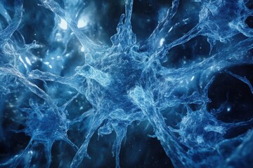 Wall Mural - Neural Network Abstract