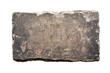 © Hascorner - Rough textured stone slab isolated on transparent background