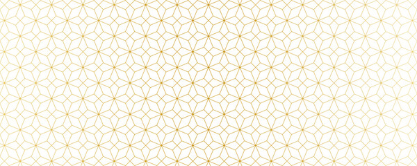 Fototapete - Abstract seamless pattern with a geometric background of polygonal lines. Stylish texture