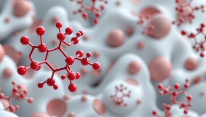 exploring molecular structures science laboratory digital art abstract environment close-up view che