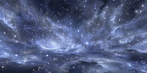 Wall Mural - abstract blue background