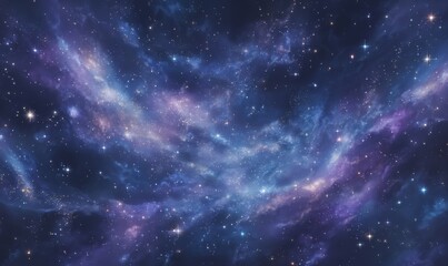 Wall Mural - deep space background