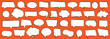 © Creativus Illustria - Speech Bubbles set. Quote box frame set. Black speech bubble collection. speech bubble comic signs. Collection of speech bubbles or dream clouds for dialog. Vector illustrator
