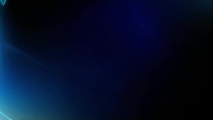 Poster - Abstract Blue Light Trails Dynamic Background Video