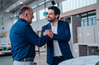© Westend61 - Engineers shaking hands in an office, symbolizing trust and collaboration
