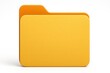 © Janntul - A simple and clean yellow folder icon representing digital storage and file management for various conceptual uses