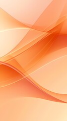 Wall Mural - digital technology orange gradient curve wave illustration poster background