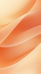 Wall Mural - digital technology orange gradient curve wave illustration poster background