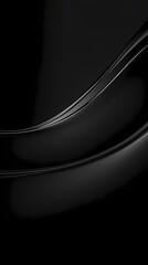 Wall Mural - digital technology dark lines curve illustration poster background