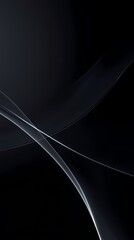 Wall Mural - digital technology dark lines curve illustration poster background