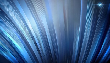 Poster -  futuristic blue light beams background with diagonal glowing lines and smooth gradient layers for tech branding, digital wallpaper, print template, or abstract web design