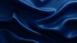 © kingof - dark blue satin, Abstract dark blue background. Silk_satin. Navy blue