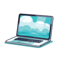 Wall Mural - Professional Laptop Icon Design Vector Illustration for Technology Websites and Applications