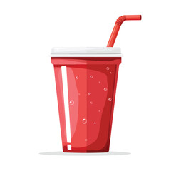 Wall Mural - professional vector illustration of soda drink take away icon for marketing materials