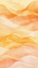 Aufkleber - Abstract wave-like shapes in soft pastel colors