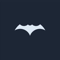 Wall Mural - bat logo template design with unique and creative concept.