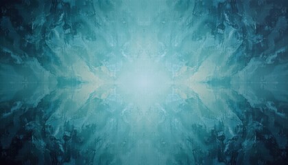 Wall Mural - Abstract Cosmic Digital Background Featuring Blue Gradients and Glowing Light Effects