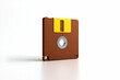 © Muhammad Hridoy - Brown Floppy Disk 35 inch Retro Data Storage Technology