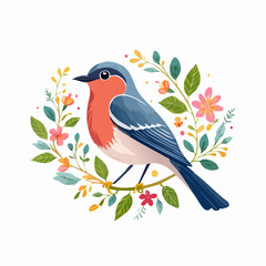 bird on branch
