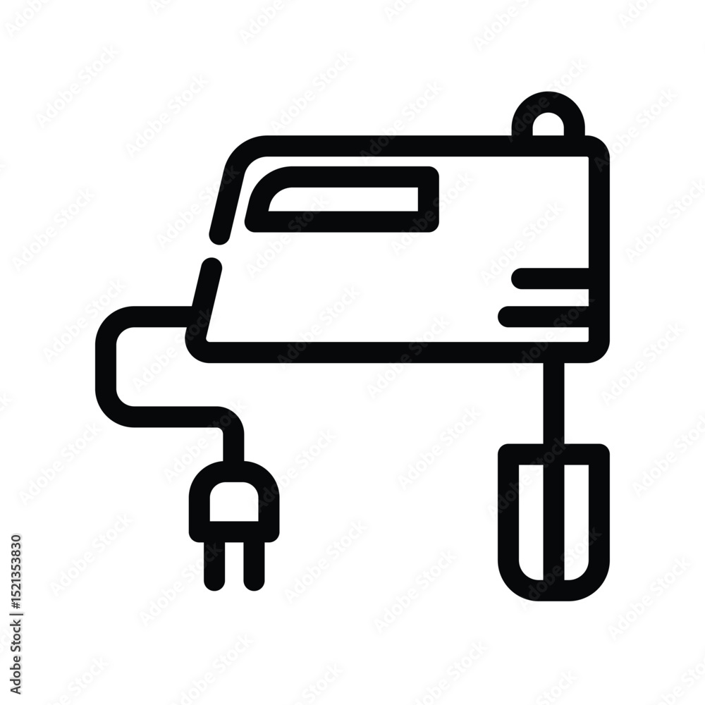 Mixer icon design template