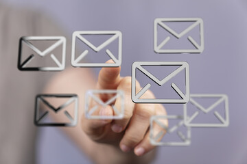 Leinwandbilder - Efficiently handle emails. Improve inbox management with these tips.