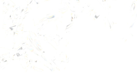 Poster - High-resolution image of abstract white shattered glass. Perfect for backgrounds, textures, and design projects.
