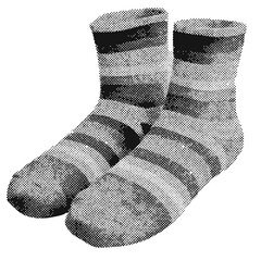Wall Mural - dhav_png_photo_image_of_walking_scomfortable walking socks halftone grunge vector design elementocks