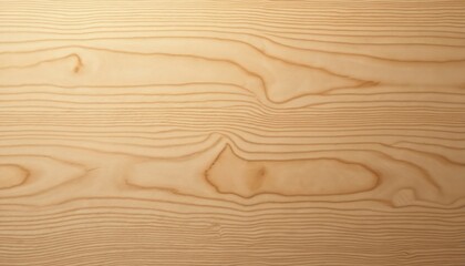 Poster - Smooth maple wood texture with light honey tones and fine grain. Wooden surface plank, background, polished pattern. Warm bright decor for interior design, carpenter shop, flooring and furniture.
