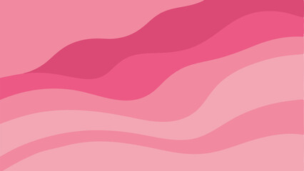 Abstract pink wave pattern with gradient effect on a white background