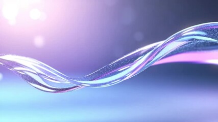 Poster - Abstract Flow: A visually stunning depiction of fluid movement, with dynamic swirls and curves, conveying a sense of innovation and elegance. Evoking emotions of sophistication and creativity. 