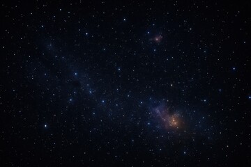 Wall Mural - breathtaking astrophotography shot of a crystal-clear night sky densely packed with twinkling stars 