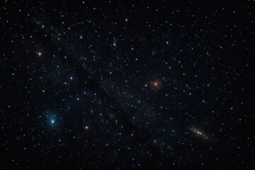 Wall Mural - breathtaking astrophotography shot of a crystal-clear night sky densely packed with twinkling stars 