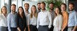 © Ranez - Group of Office Workers Looking at Camera with Smiles