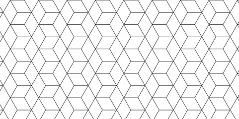 Vector tiles gradient science web tech connection triangle diamond honeycomb hexagon art. Seamless pattern with hexagon square cube geometric pattern shapes grid metal element texture design.	
