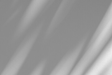 Poster - Wall interior background, studio and backdrops show products.with shadow from window color white and grey. background for text insertion and presentation product	
