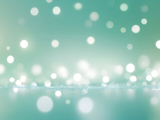 Wall Mural - elegant abstract blue background with soft bokeh lights, smooth texture, modern gradient design, min