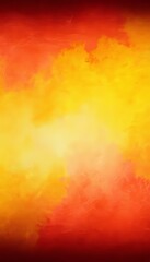 Wall Mural - abstract fiery backdrop with colorful texture and grunge patterns in vintage watercolor style