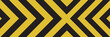 © Vectorlabs - Abstract Background with Yellow and Black Chevron Pattern