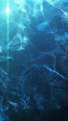 Wall Mural - Abstract Plexus Neural Network Looped Background 4K