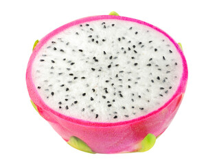 Wall Mural - piece of fresh dragonfruit cut out