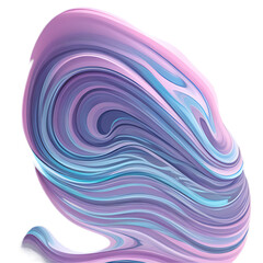  Abstract swirl with pink and blue hues