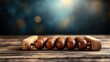 © senadlife - An antique wooden abacus set on a rustic table, bathed in soft light, symbolizes the timelessness of counting and the basics of education and learning through math.