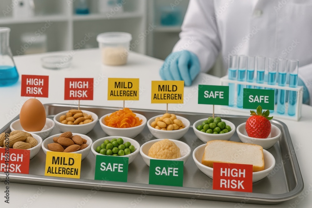 Comprehensive Allergen Testing in Food Lab Science Experiment Safe Food ...